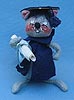 Annalee 7" Graduation Mouse in Blue - Excellent - 210580x