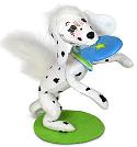 Annalee 6" Frisbee Fido Dalmation Dog 2022 - Mint - 211022