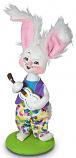 Annalee 6" Rock and Roll Jellybean Bunny with Guitar 2024 - Mint - 211424