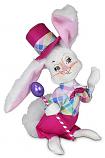 Annalee 6" Pink & Plaid Boy Bunny 2023 - Mint - 211623