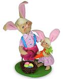 Annalee 6" Easter Egg Hunt Bunnies 2020 - Mint - 211720