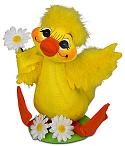 Annalee 8" Duck with Daisies 2024 - Mint - 211824
