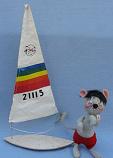 Annalee 7" Windsurfer Mouse - Very Good - 220582a