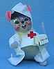 Annalee 7" First Aid Mouse - Mint - 224400