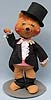 Annalee 10" Groom Bear - Excellent - 232691oxa