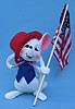 Annalee 7" Old Glory Mouse - Mint - 237301