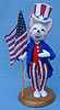 Annalee 9" Uncle Sam Mouse - Squinting - Mint - 237602sq