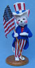 Annalee 9" Uncle Sam Mouse - Mint - 237602sqx