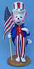 Annalee 9" Uncle Sam Mouse - Mint - 237602