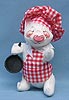 Annalee 10" Barbecue Chef Pig - Mint - 241089x