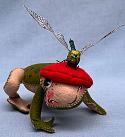 Annalee 10" Toni Toad with Dragonfly - Prototype - Mint - 241200p