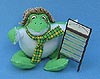 Annalee 4" Country Frog with Washboard - Mint - 243204