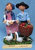 Annalee 10" Americana Couple with Plaque - Mint - 244589