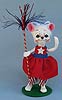 Annalee 6" Patriotic Pride Girl Mouse 2015 - Mint - 250515