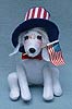 Annalee 6" Yankee Doodle Doggie - Mint - 250612
