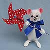 Annalee 6" Patriotic Pinwheel Mouse 2017 - Mint - 250617	