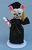 Annalee 6" Graduation Mouse with Diploma 2016 - Mint - 251016