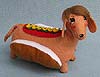 Annalee 5" Dachshund  Hot Dog Puppy 2013 - Mint - 251313