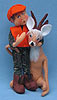 Annalee 10" Hunting Buddies - Hunter Hugging Deer - Mint - 254902