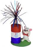 Annalee 3" 4th of July Firecracker Mouse 2021 - Mint - 260121