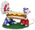 Annalee 5" Hot Dog Pals Mice 2023 - Mint - 260123