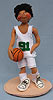 Annalee 10" Basketball Player - African American - Mint - 260194oxlip