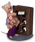 Annalee 3" Wine Cellar Mice 2023 - Mint - 261323