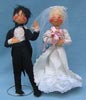 Annalee 10" Bride & Groom - Mint - 2705-2710-84ox