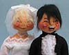 Annalee 10" Bride & Groom - Mint - 2705-2710-84xx