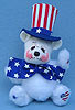 Annalee 8" Patriotic Bear - Mint - 279204