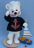 Annalee 8" First Mate Sailor Boating Bear - Mint - 279301tongrt