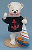 Annalee 8" First Mate Sailor Boating Bear - Mint - 279301tong