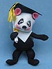 Annalee 8" Graduate Panda Bear - Mint - 279400