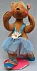 Annalee 18" Ballerina Bear - Mint - Signed - 282085sxx