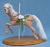 Annalee 12" Champagne the Carousel Horse - Mint - 284297