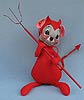 Annalee 12" Devil Mouse with Pitchfork - Mint / Near Mint - 289584ox