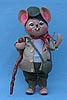 Annalee 12" Hiker Mouse - Mint - 291304