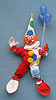 Annalee 10" Red Clown with Balloon - Mint / Near Mint - 294585r