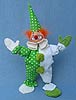 Annalee 10" Green Clown Open Eyes - Mint / Near Mint - 295084grdef