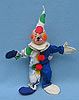 Annalee 10" Blue Clown - Very Good - 295085bla