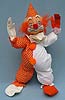 Annalee 18" Orange Clown - Near Mint - Signed - 296084ors