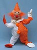 Annalee 18" Orange Clown - Mint / Near Mint - 296084or