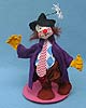 Annalee 10" Hobo Clown with Purple Jacket - Mint - 297494x