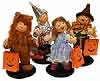 Annalee 6" Wizard of Oz Trick or Treat Set of 4 - 2017 - Mint - 3003-300617