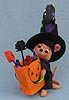 Annalee 6" Spooky Dot Sniffles Witch Mouse 2014 - Mint - 300414