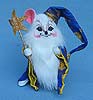 Annalee 6" Wizard Mouse - Mint - 300704