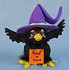 Annalee 6" Plump Crow with Witch Hat 2013 - Mint - 301113