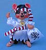 Annalee 6" Trick or Treat Pirate Mouse - Mint - 301308