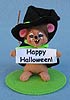Annalee 3" Happy Halloween Witch Mouse 2013 - 301413 - Mint