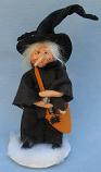 Annalee 10" Old Hag Witch - Excellent - 301610a